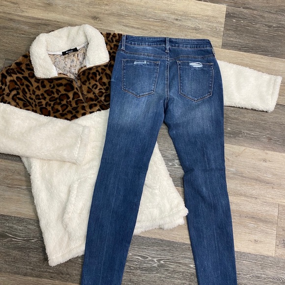 Sz 1-11 Special A jeans midrise exposed button NWT - Picture 6 of 8